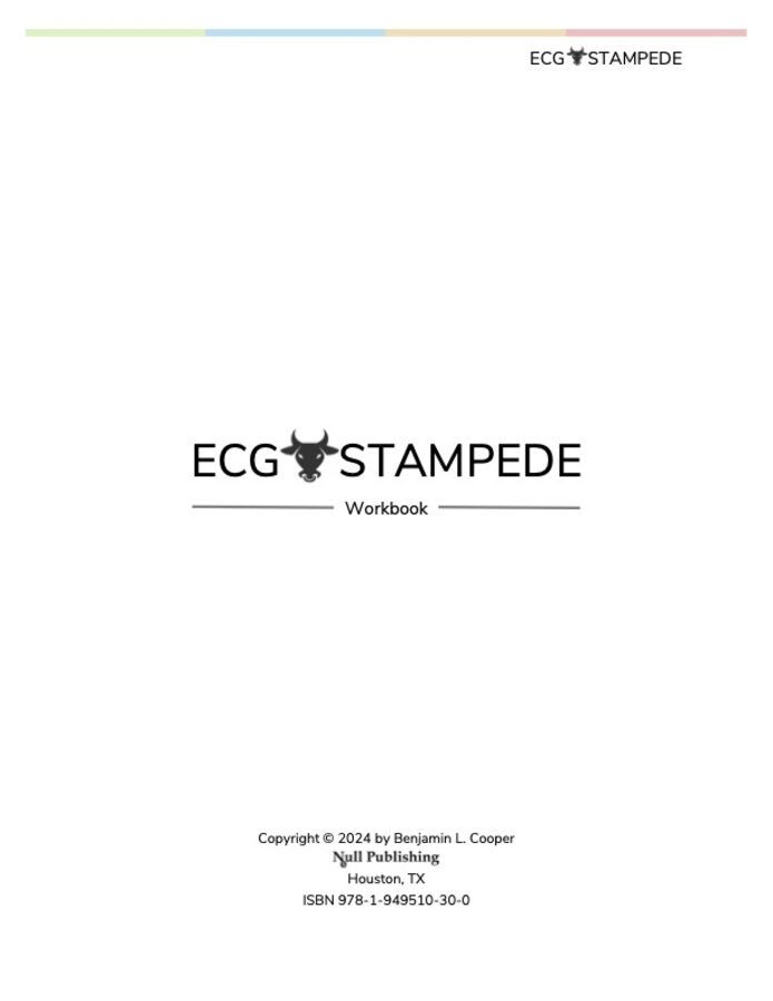 Cover of ECG Stampede Workbook